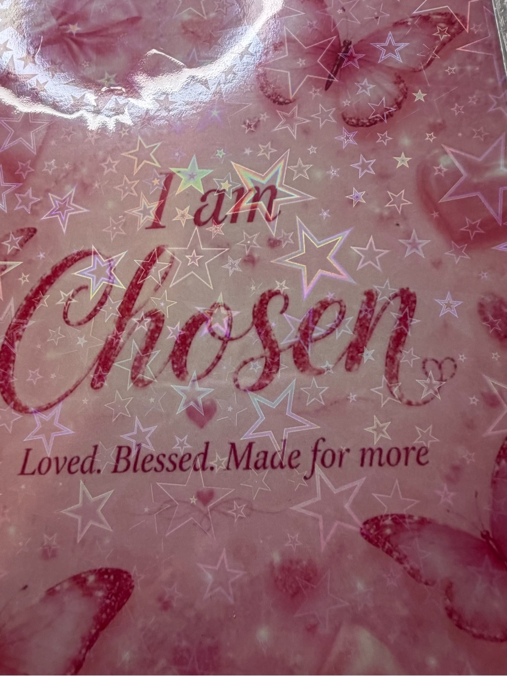 I Am Chosen Pink Decorative Journal
